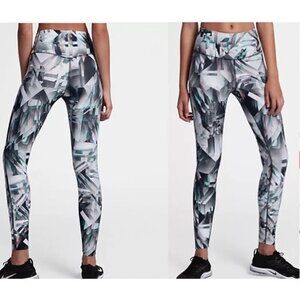 🦋 NIKE Power Legend Training Tight Leggings Printed Size XS